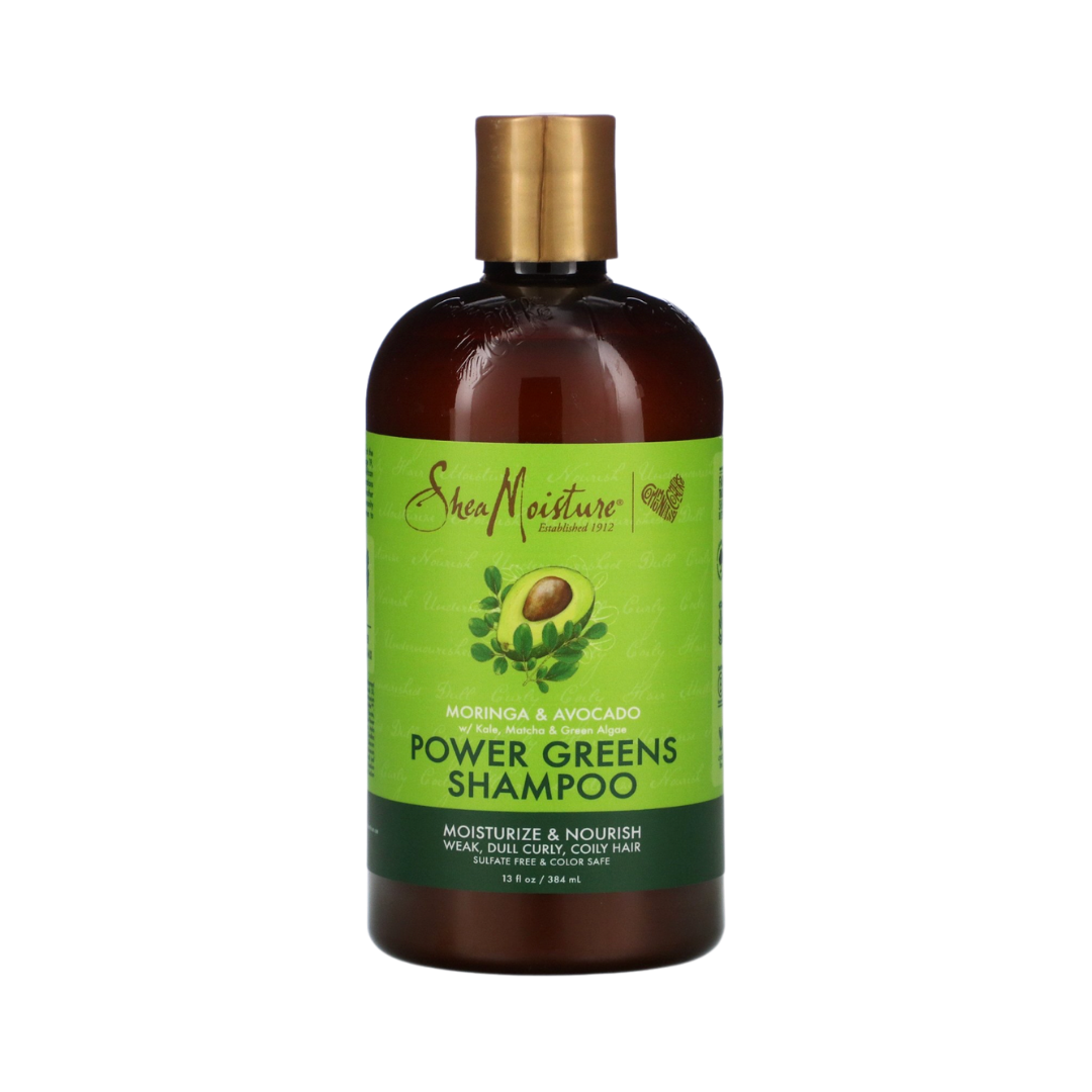 Shea Moisture, Power Greens Shampoo, Moringa & Avocado Shampoo - Curlyst