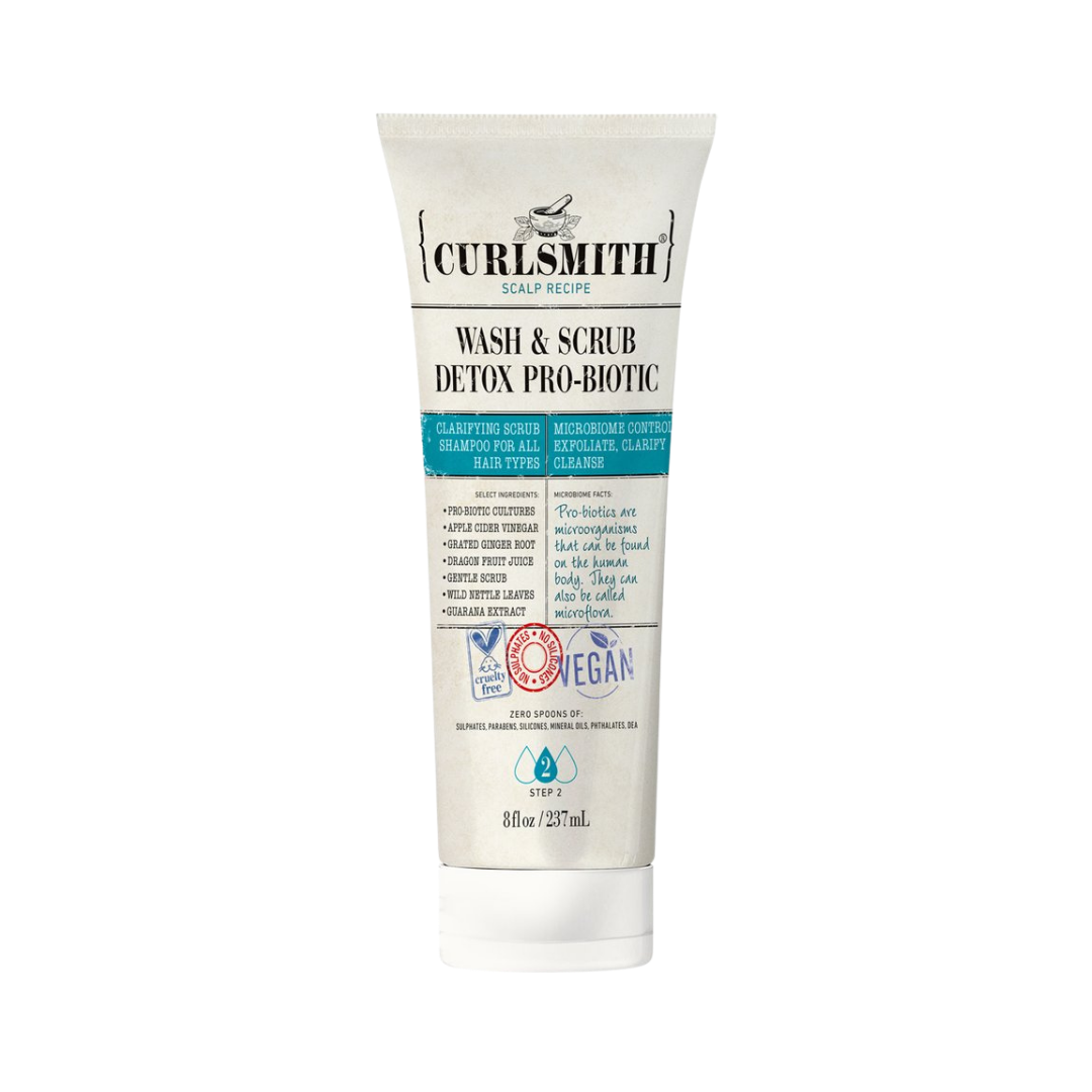 Curlsmith Wash & Scrub Detox Pro-Biotic - Curlyst